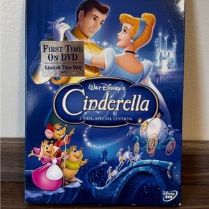 Disney Cinderella Special Edition DVD - 1st DVD Release - NWT